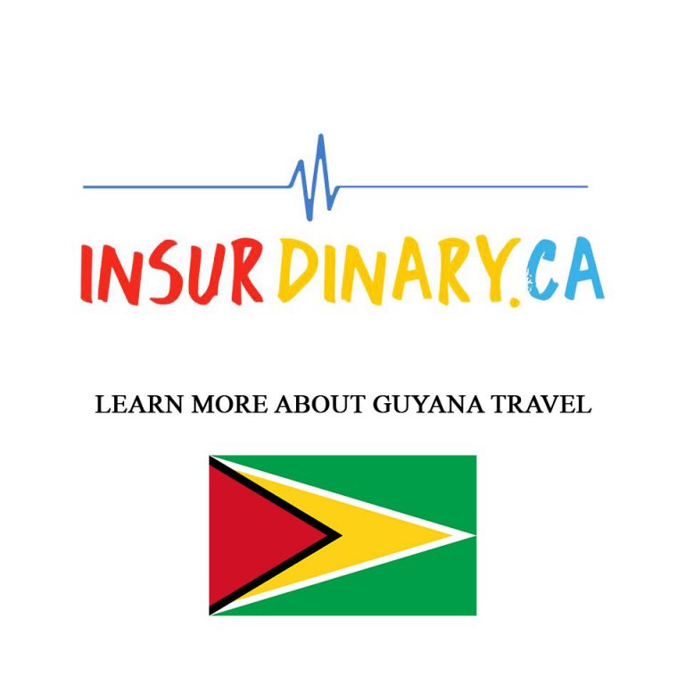 Guyana Travel Insurance Get Quotes Now! Insurdinary