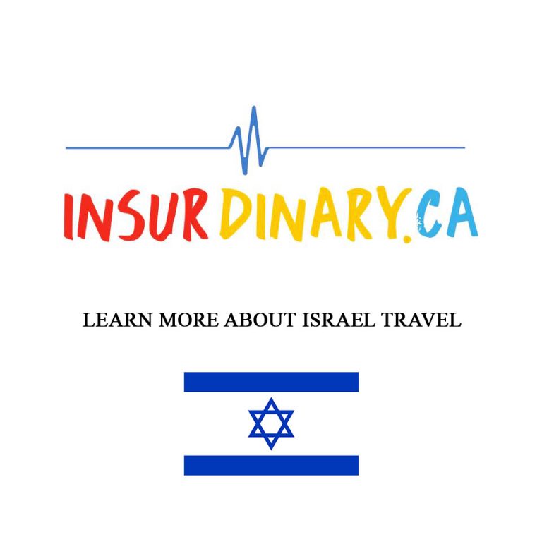 Israel Travel Insurance Get Quotes Now! Insurdinary