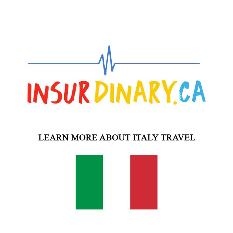 Italy Travel Insurance Get Quotes Now! Insurdinary