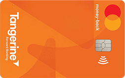 Tangerine Money Back Credit Card Horizontal