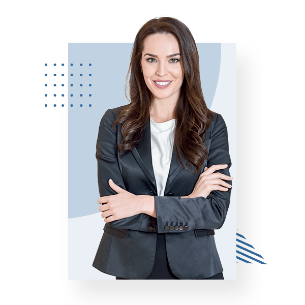 Insurdinary insurance representative smiling