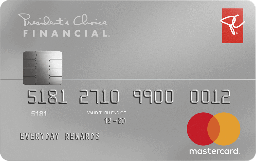 President's Choice Financial Mastercard