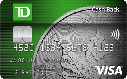 TD Cash Back Visa Card