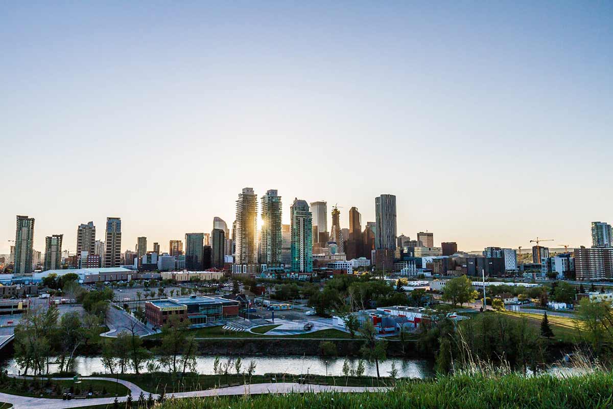 Calgary city view