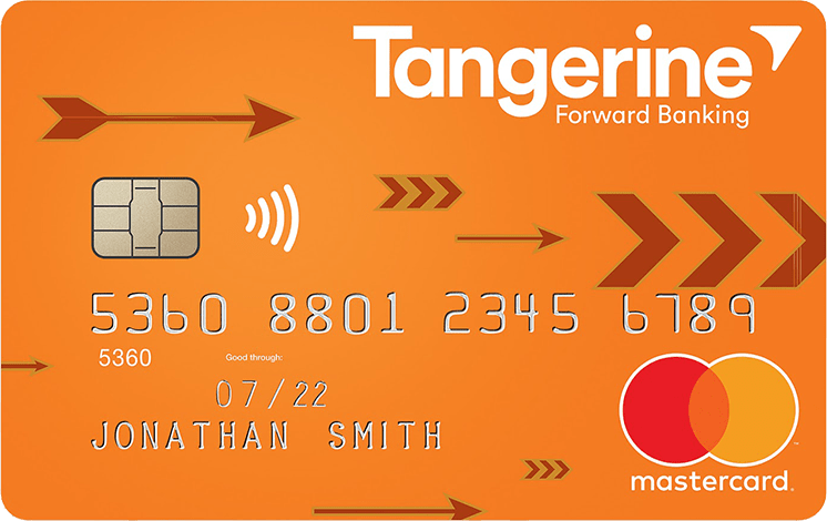 Tangerine Money Back Mastercard Credit Card
