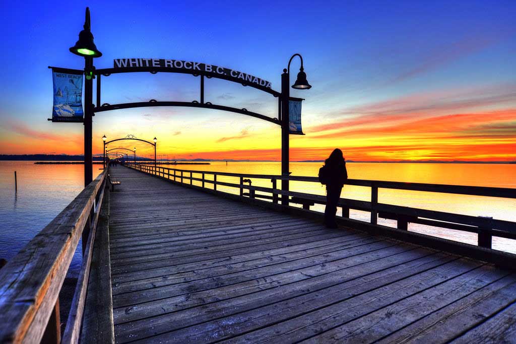 White Rock British Columbia view