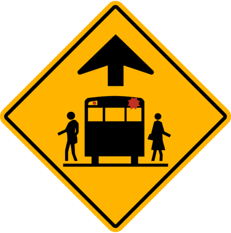 Bus Stop Sign