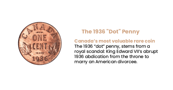 canadian dot penny image