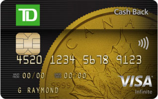 td cashback card