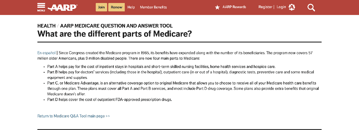 Medicare Website image