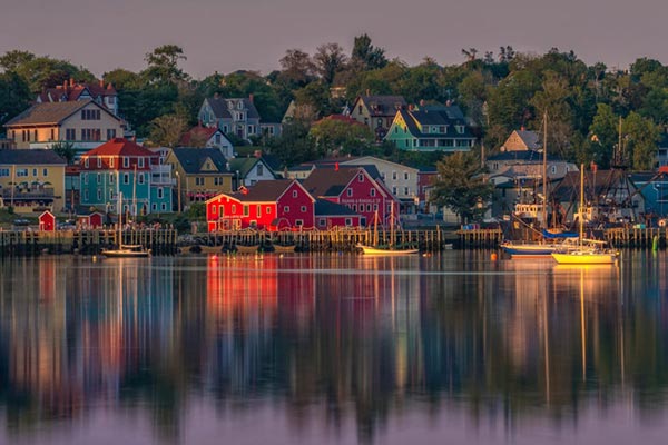 Lunenburg Nova Scotia landscape