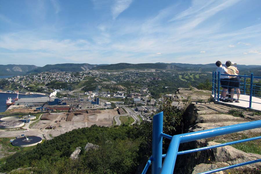 Corner Brook Newfoundland landscape