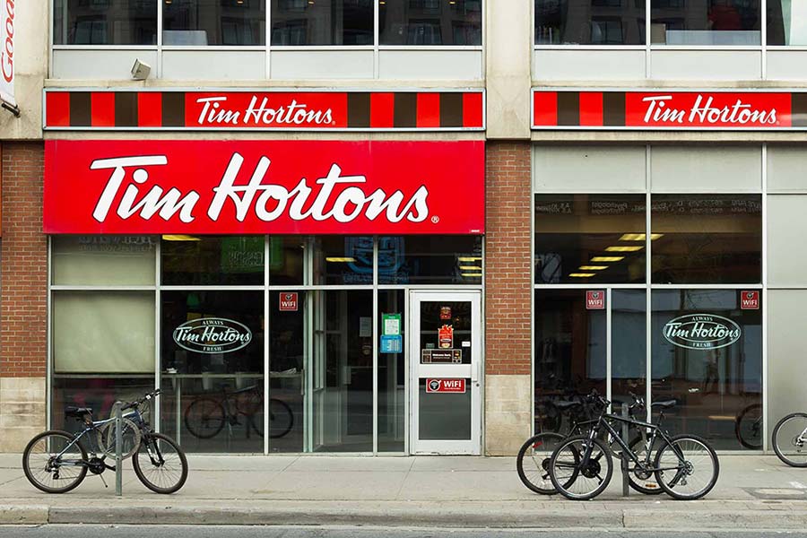 old tim hortons coffee shop