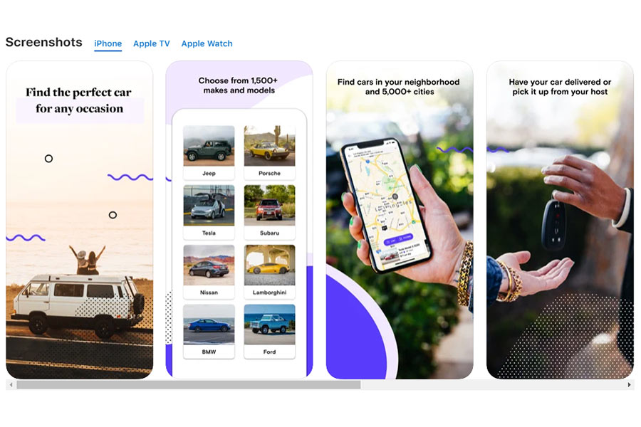 turo car rental app