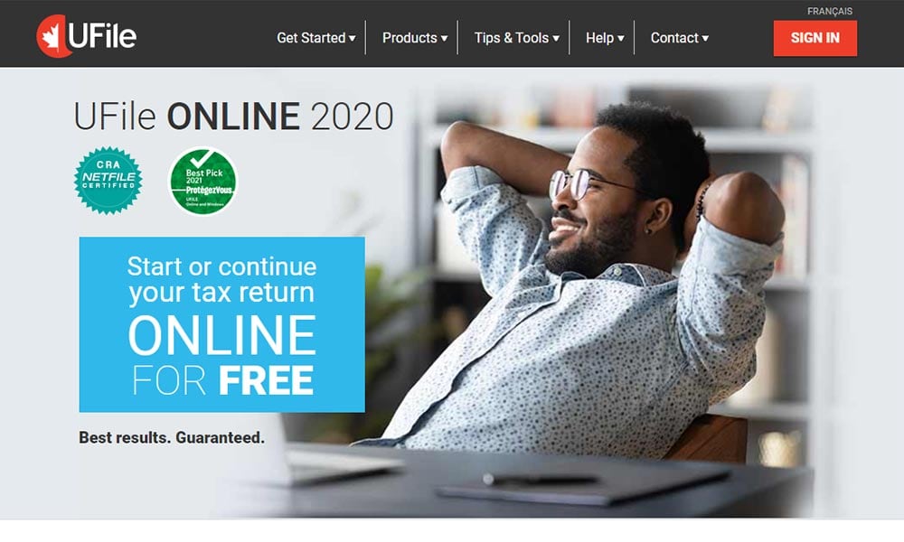 Ufile online tax free website