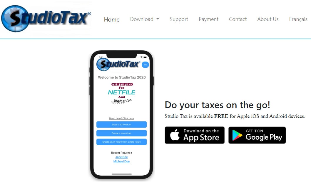 StudioTax App