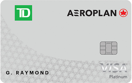 TD Aeroplan Platinum card