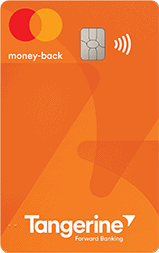 Tangerine Money Back Credit Card Vertical