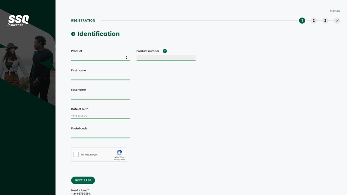 SSQ Insurance Registration