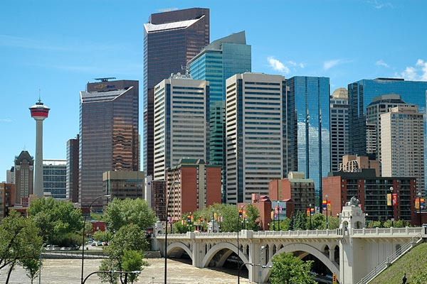 Calgary downtown alberta