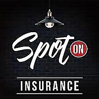 Spot on Insurance podcast logo