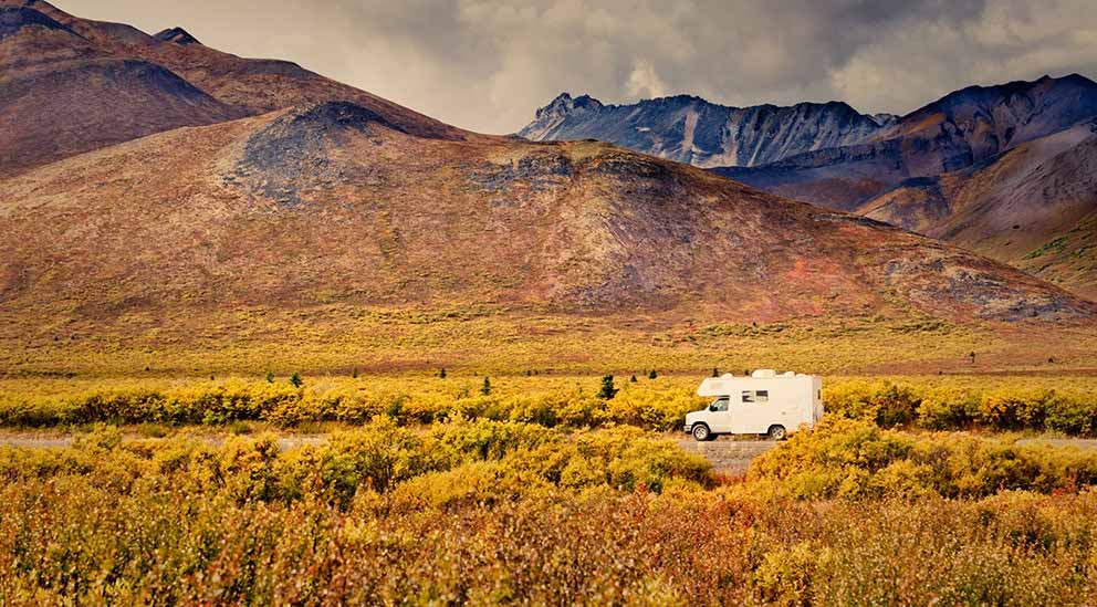 Dempster Highway Northwest Territory Landscape Image