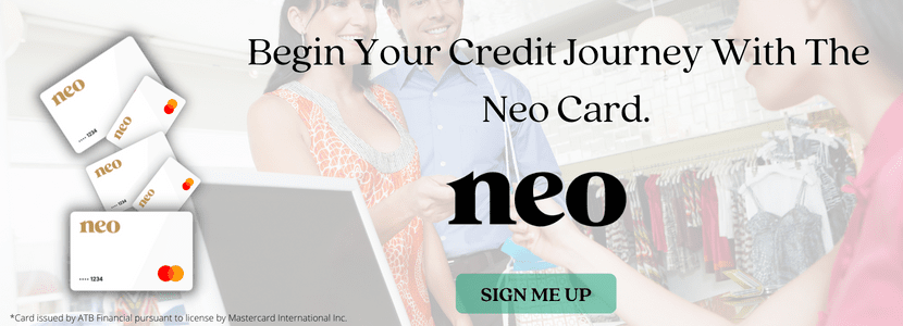 begin your credit journey with the secured neo financial mastercard. 9