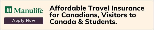 Manulife Travel Banner yellow