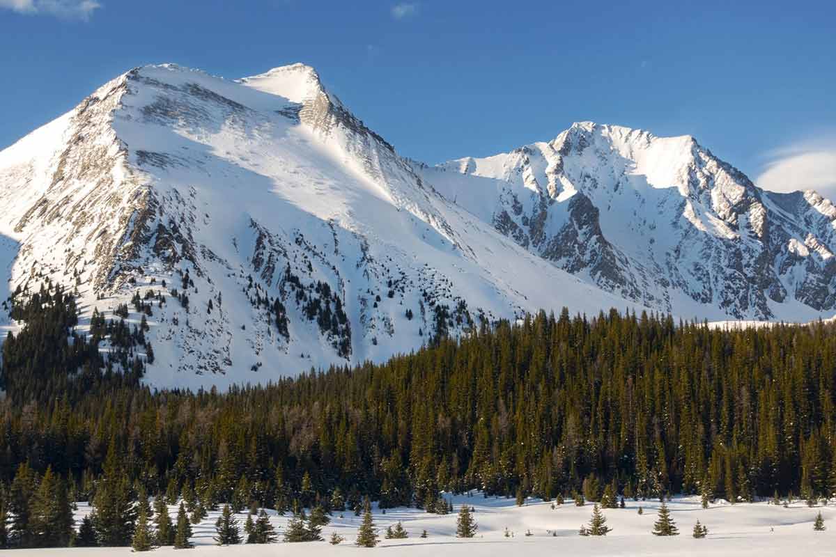 snowshoeing in kananaskis country alberta